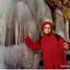 Gefrorener Wasserfall San Carlo, Val di Prato